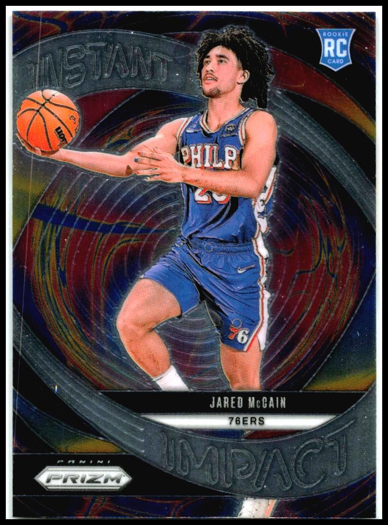 2024-25 Panini Prizm Instant Impact #10 Jared McCain Philadelphia 76ers