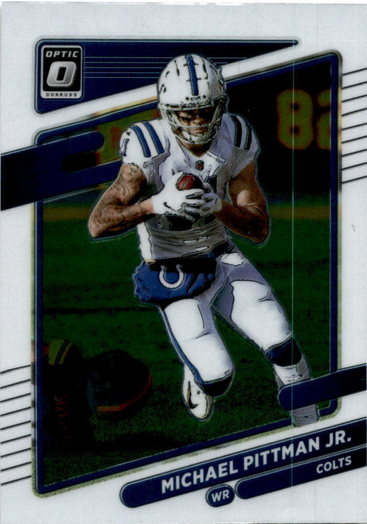 2021 Donruss Optic #108 Michael Pittman Jr. Indianapolis Colts