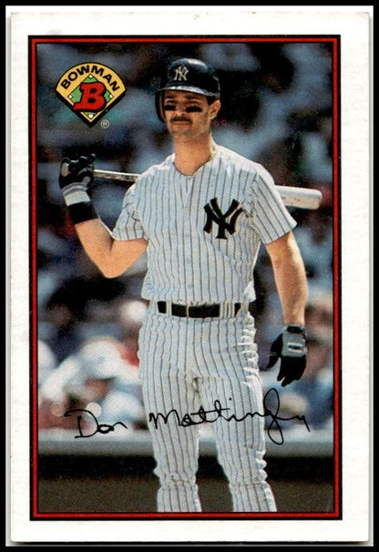 1989 Bowman #176 Don Mattingly New York Yankees