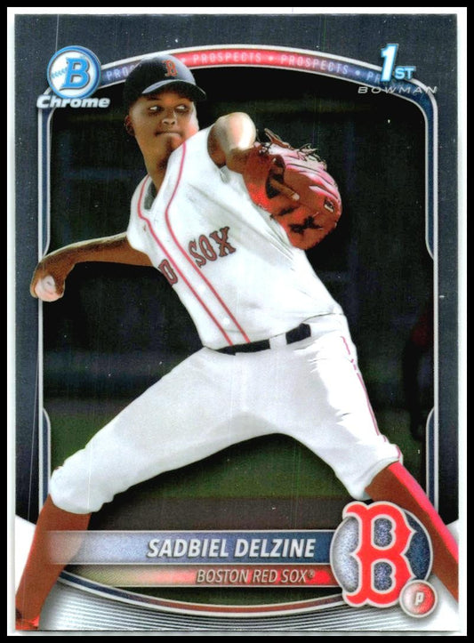 2025 Bowman Chrome #BCP-235 Sadbiel Delzine Boston
