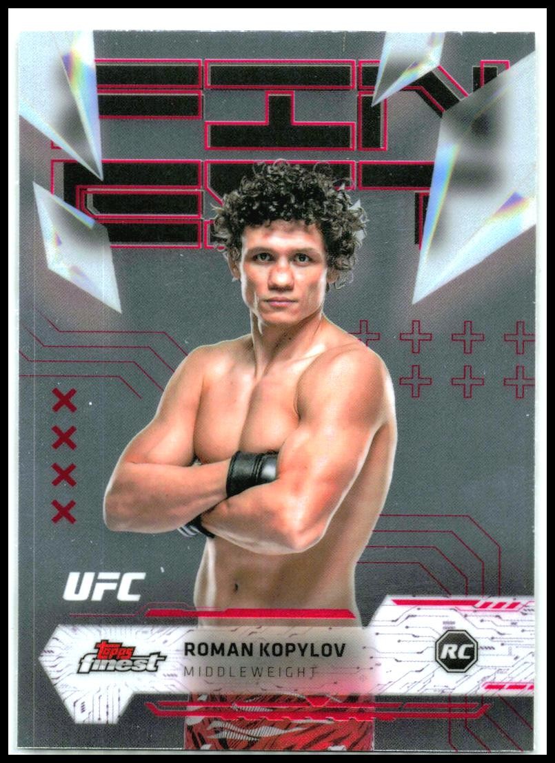 2025 Topps Finest UFC Uncommon #107 Roman Kopylov