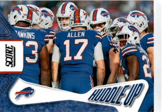 2023 Score Huddle Up #12 Buffalo Bills Buffalo Bills