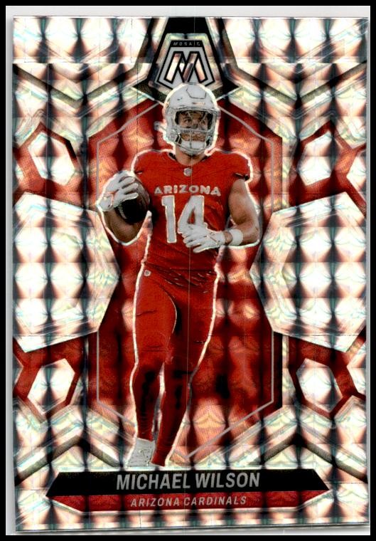 2024 Panini Mosaic Mosaic #3 Michael Wilson Arizona Cardinals