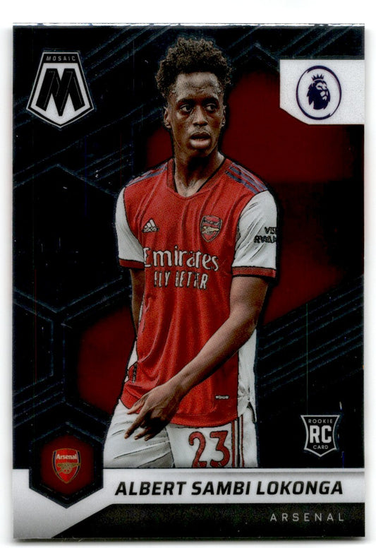 2021 Mosaic Sambi Lokonga Rookie Arsenal #61