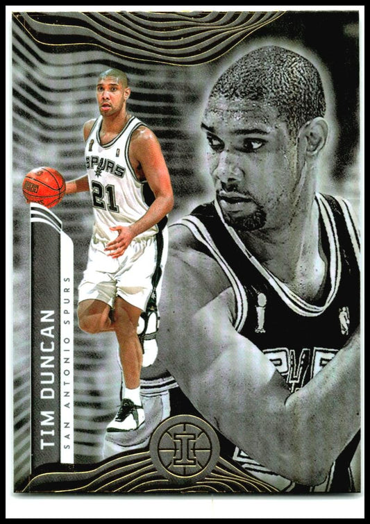 2021-22 Panini Illusions #127 Tim Duncan San Antonio Spurs