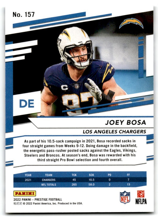 2022 Panini Prestige Joey Bosa Los Angeles Chargers #157
