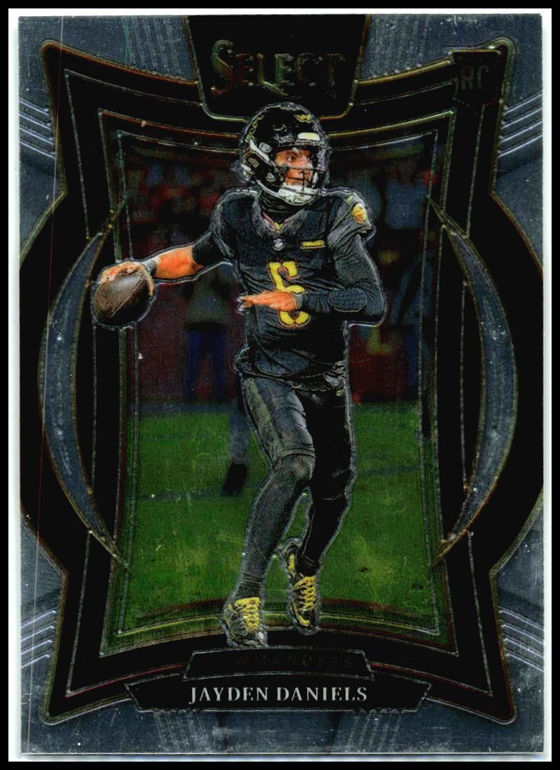 2024 Panini Select #26 Jayden Daniels Rookie Washington Commanders