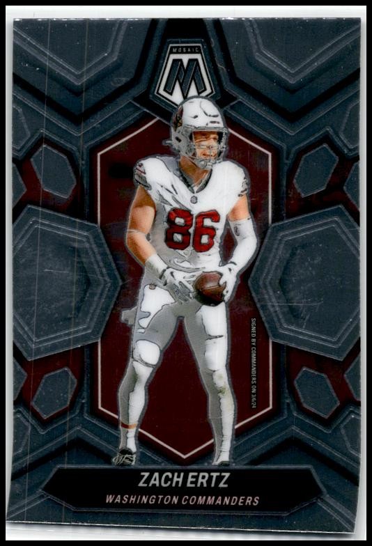2024 Panini Mosaic #222 Zach Ertz Washington Commanders