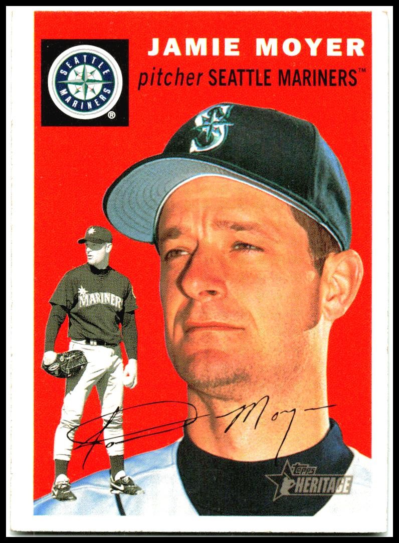2003 Topps Heritage #354 Jamie Moyer Seattle Mariners