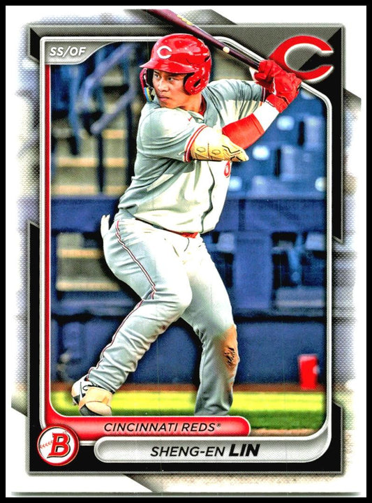 2024 Bowman Draft #BD-147 Sheng-En Lin Cincinnati Reds