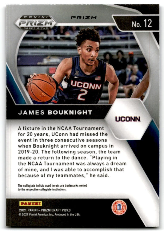 2021-22 Red White & Blue Prizm James Bouknight Charlotte Hornets #12