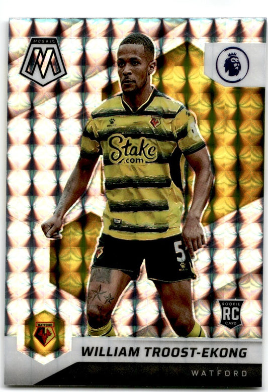 2022 Mosaic Premier League  Mosaic Prizm William Troost-Ekong Base Watford #50