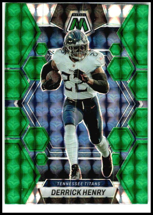 2023 Panini Mosaic Green Mosaic #238 Derrick Henry Tennessee Titans