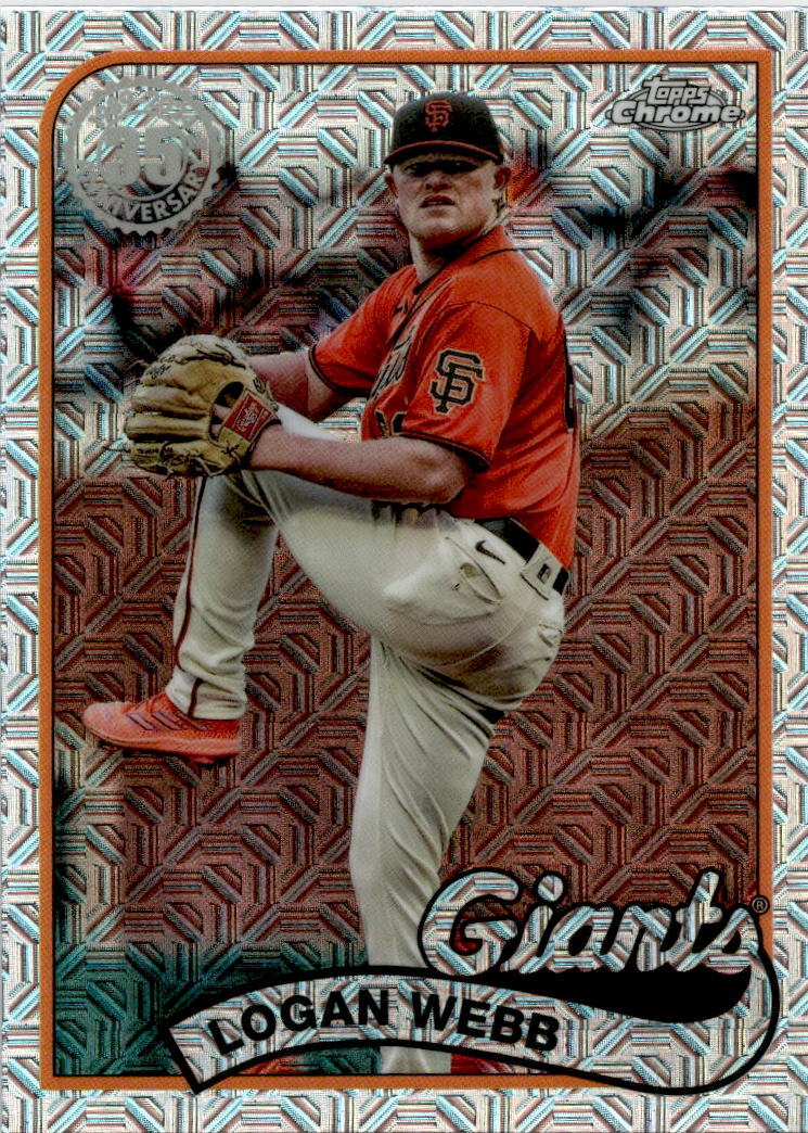 2024 Topps Chrome Mojo #2T89C-54 Logan Web Giants