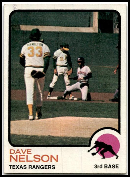 1973 Topps #111 Dave Nelson Texas Rangers