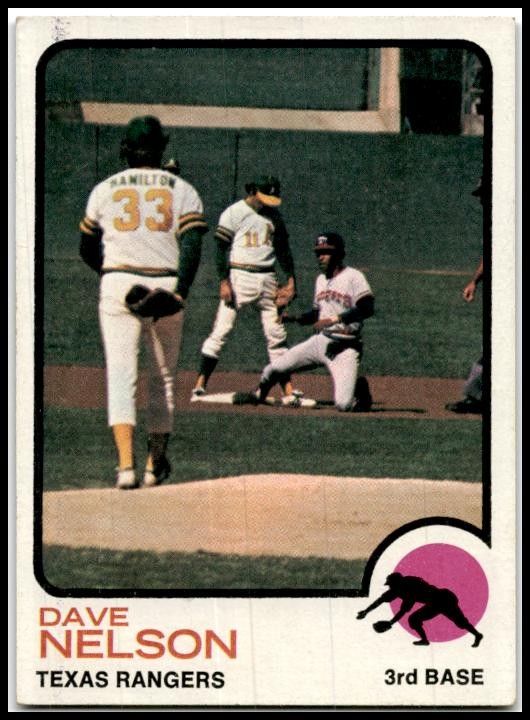 1973 Topps #111 Dave Nelson Texas Rangers