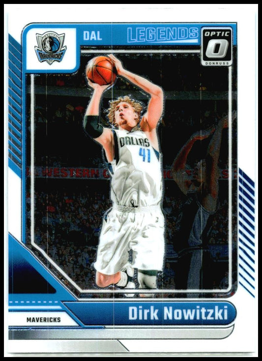 2024-25 Donruss Optic #247 Dirk Nowitzki Dallas Mavericks