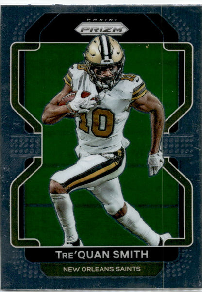 2021 Panini Prizm #302 Tre'Quan Smith New Orleans Saints