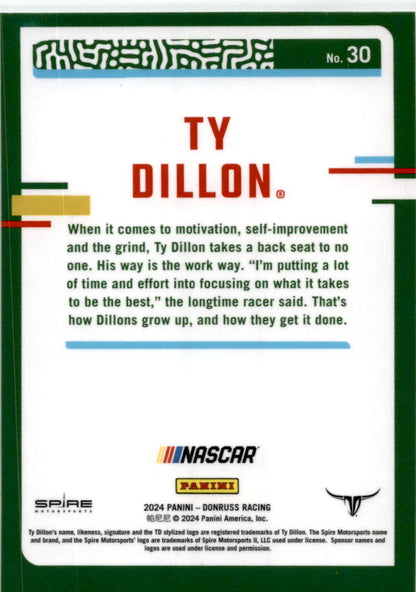 2024 Donruss Optic #30 Ty Dillon