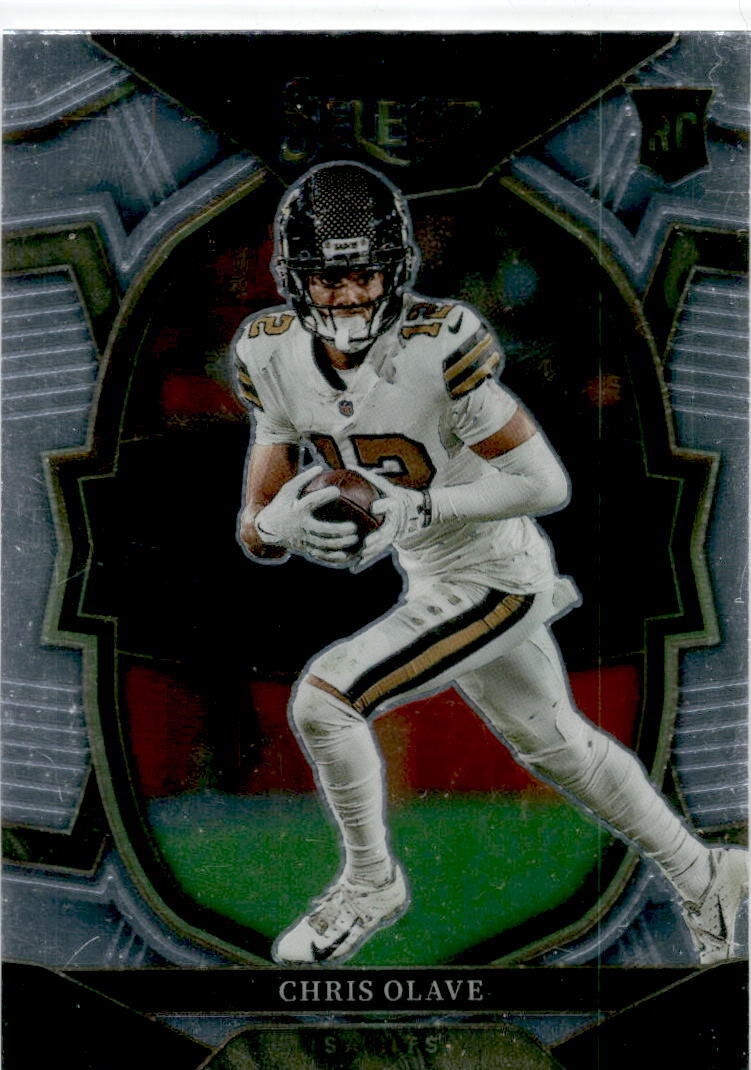 2022 Panini Select #30 Chris Olave Rookie New Orleans Saints