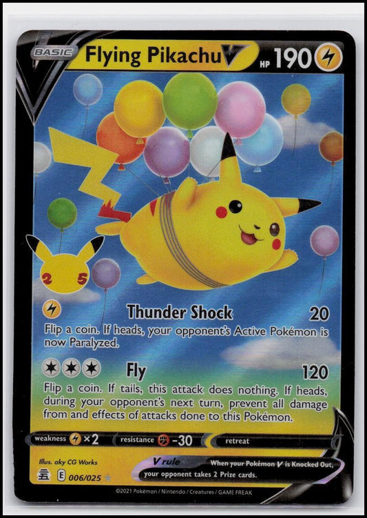Celebrations #006/025 Flying Pikachu V