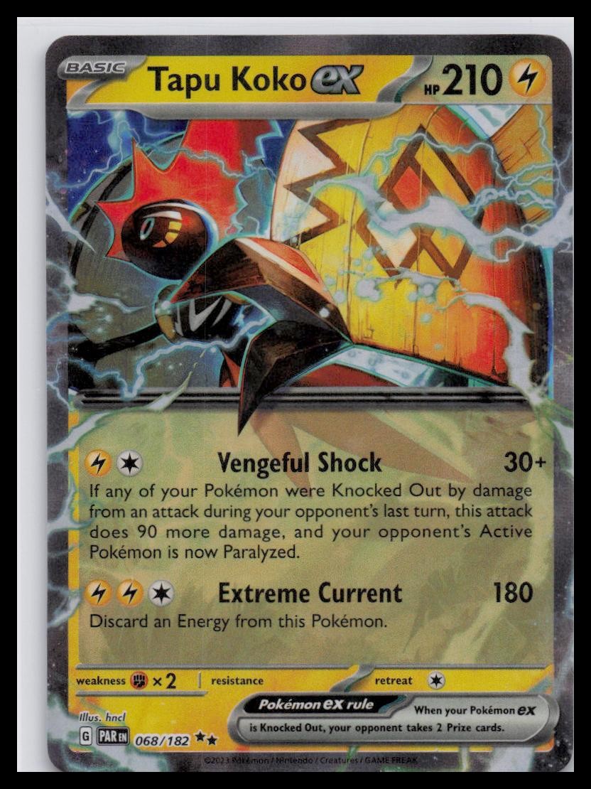 SV04: Paradox Rift #068/182 Tapu Koko ex