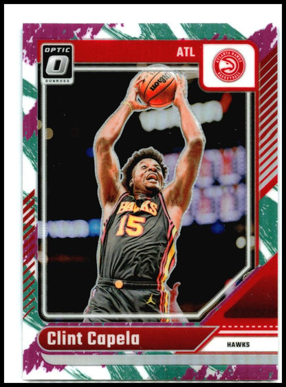 2024-25 Donruss Optic Jazz #209 Clint Capela Atlanta Hawks