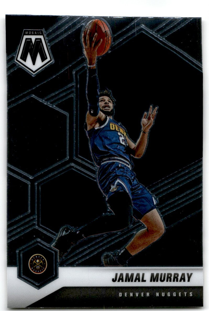 2020-21 Panini Mosaic Jamal Murray Base  Denver Nuggets #86