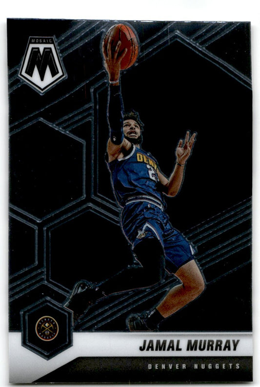 2020-21 Panini Mosaic Jamal Murray Base  Denver Nuggets #86