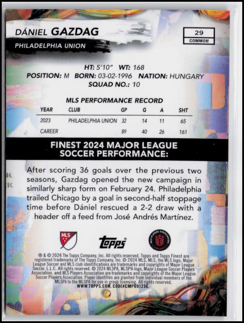 2024 Finest MLS #29 Dániel Gazdag