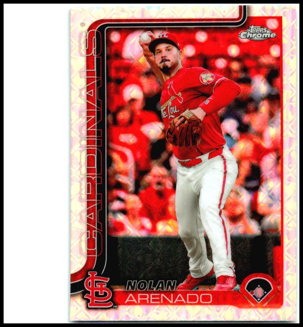 2025 Topps Chrome Logofractor Edition #14 Nolan Arenado St. Louis Cardinals