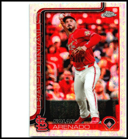 2025 Topps Chrome Logofractor Edition #14 Nolan Arenado St. Louis Cardinals