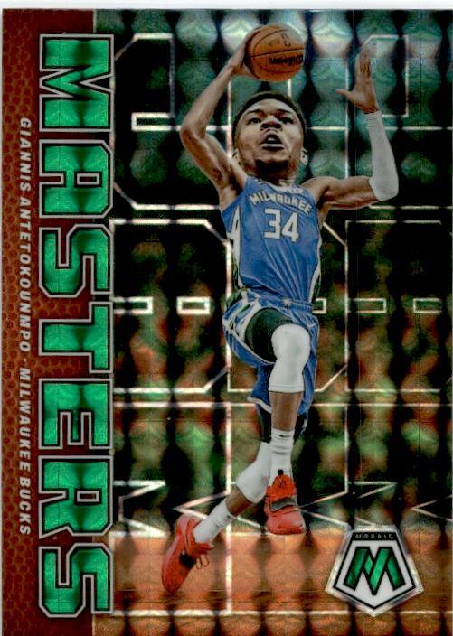 2022-23 Panini Mosaic Jam Masters Mosaic Green #2 Giannis Antetokounmpo Bucks