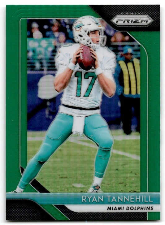 2018 Panini Prizm Green Ryan Tannehill Miami Dolphins #83