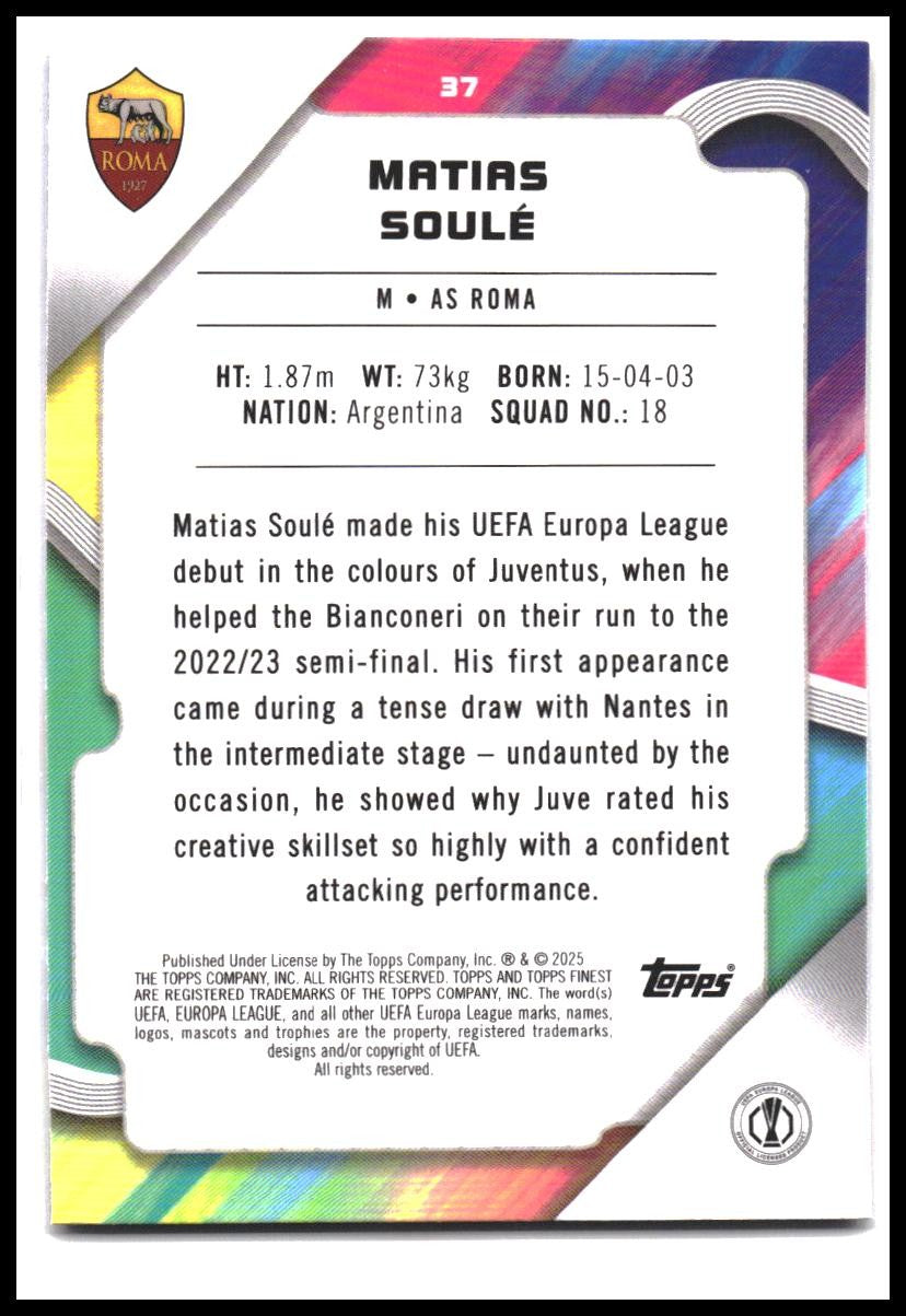 Matias Soulé #37 2024-25 Finest UEFA Club Competitions