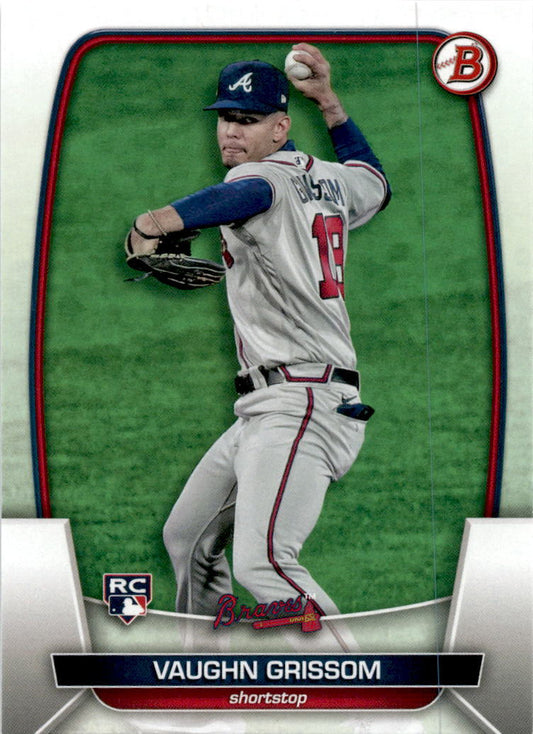 2023 Bowman #42 Vaughn Grissom Rookie Atlanta Braves