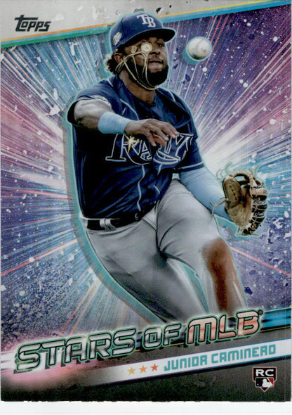 2024 Topps Stars of MLB #SMLB-50 Junior Caminero Tampa Bay Rays