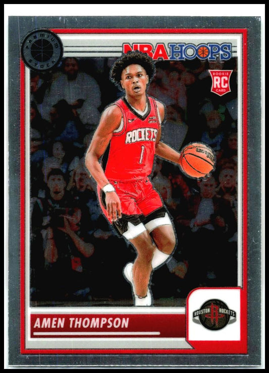 2023-24 Hoops Premium Stock #86 Amen Thompson Houston Rockets