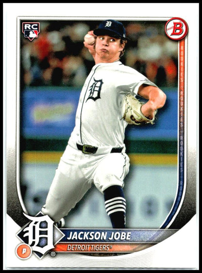 2025 Bowman #50 Jackson Jobe Rookie Detroit Tigers