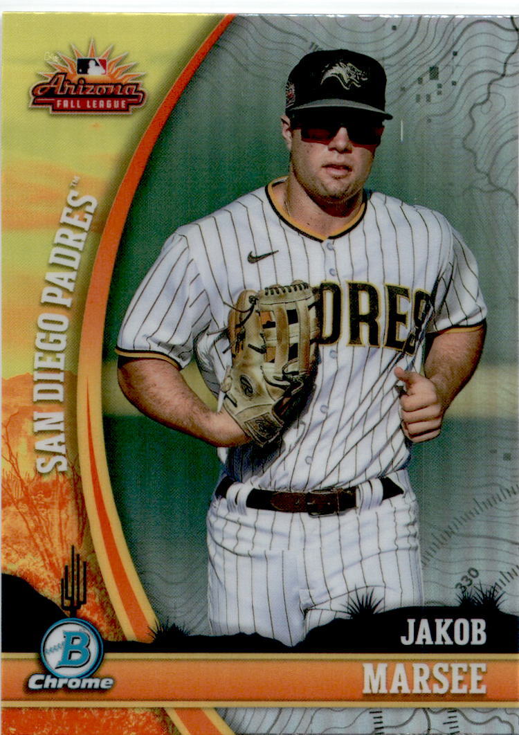 2024 Bowman Chrome 2023 AFL Fall Stars #AFLS-3 Jakob Marsee San Diego Padres