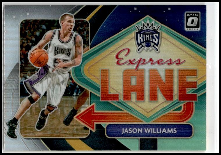 2020-21 Donruss Optic Express Lane Holo #4 Jason Williams Sacramento Kings