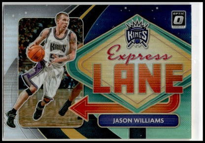 2020-21 Donruss Optic Express Lane Holo #4 Jason Williams Sacramento Kings