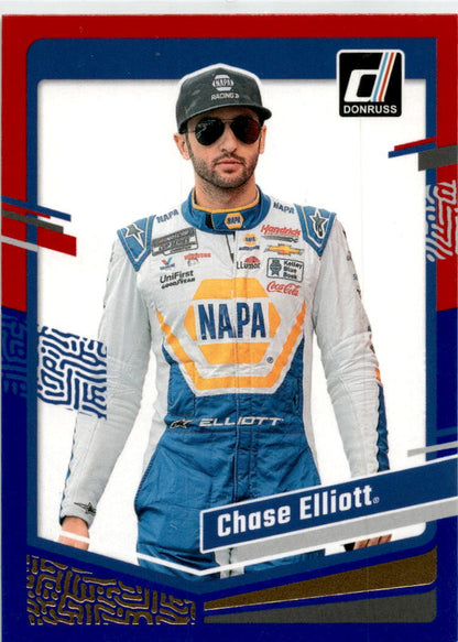 2024 Donruss Racing Red and Blue #42 Chase Elliott