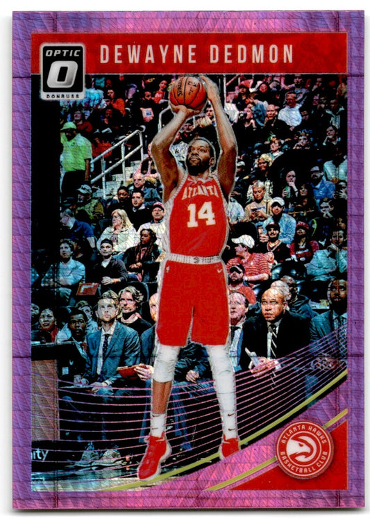 2018-19 Donruss  Hyper Pink Dewayne Dedmon Atlanta Hawks #46