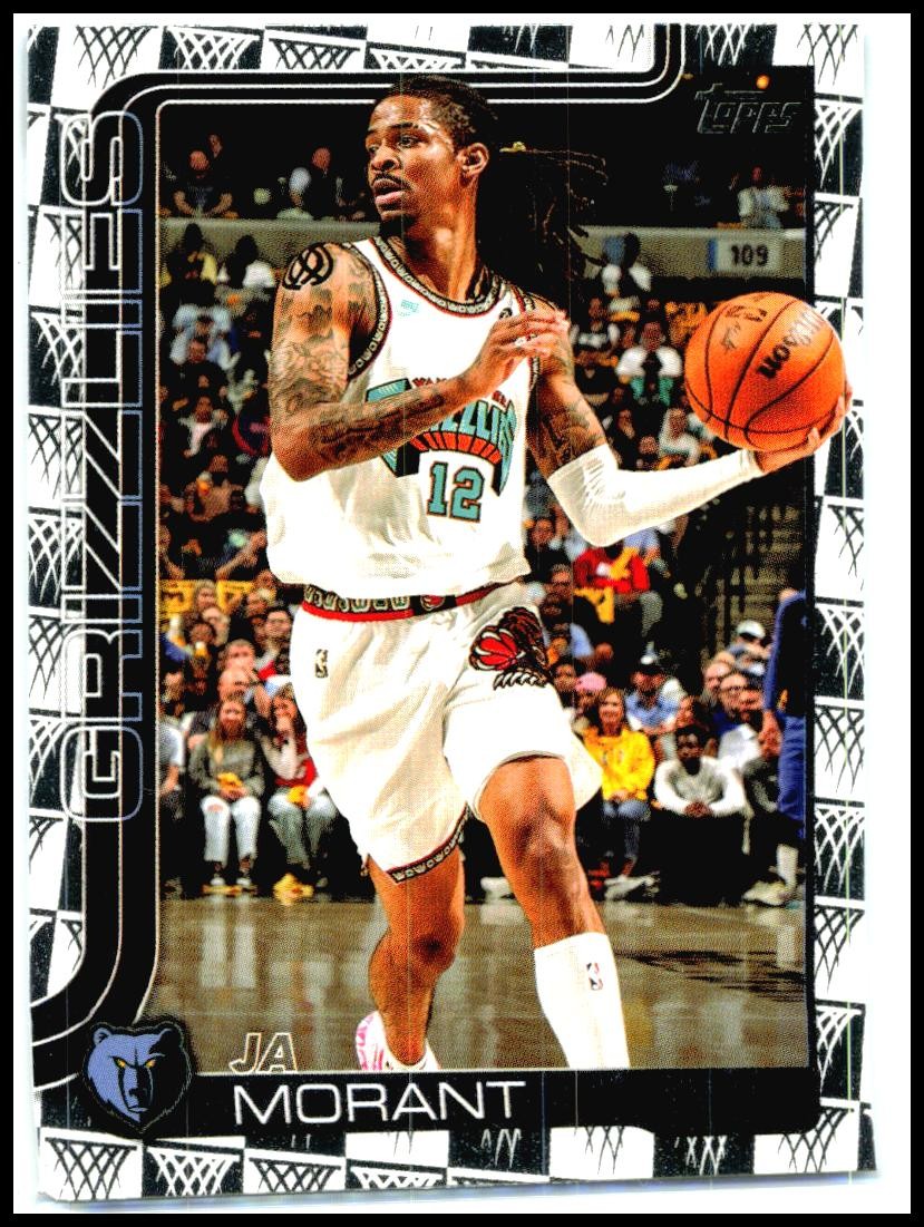 2025-26 Topps Season Tip Off #182 Ja Morant Memphis Grizzlies