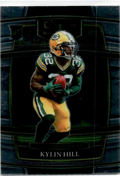 2021 Panini Select #100 Kylin Hill Rookie Green Bay Packers