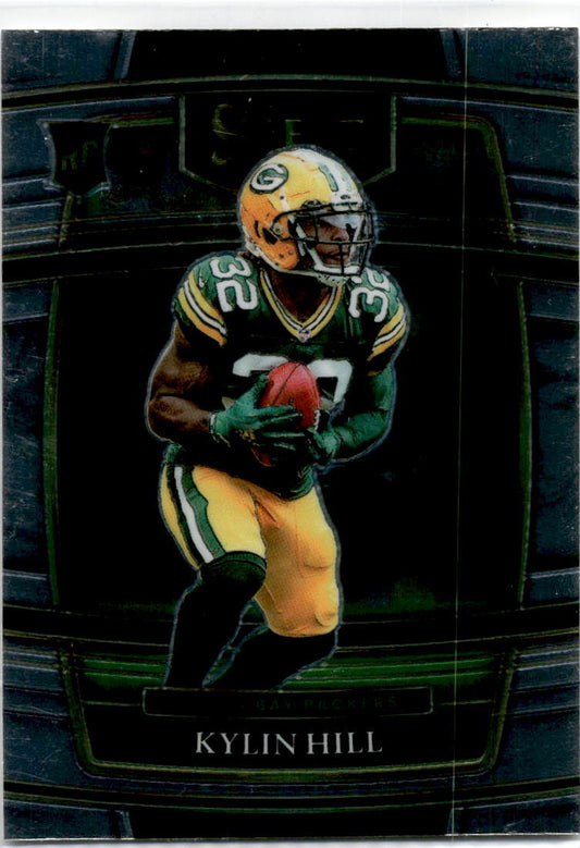 2021 Panini Select #100 Kylin Hill Rookie Green Bay Packers