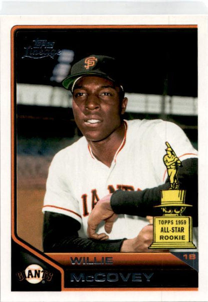 2011 Topps Lineage Diamond Anniversary Refractors #192 Willie McCovey Giants