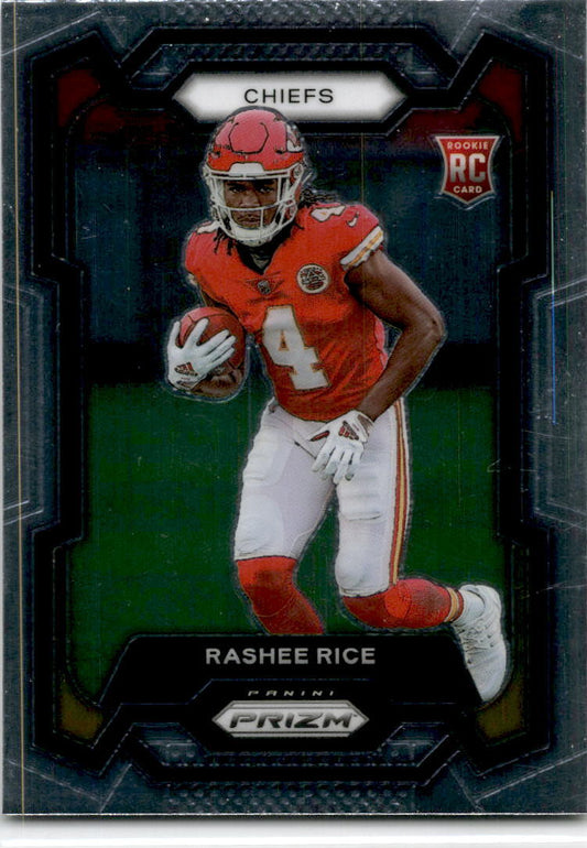 2023 Panini Prizm #350 Rashee Rice Rookie Kansas City Chiefs