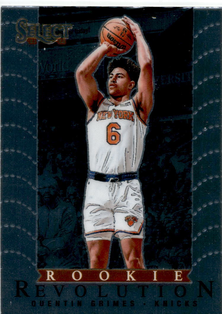 2021 Select Rookie Revolution #8 Quentin Grimes New York Knicks